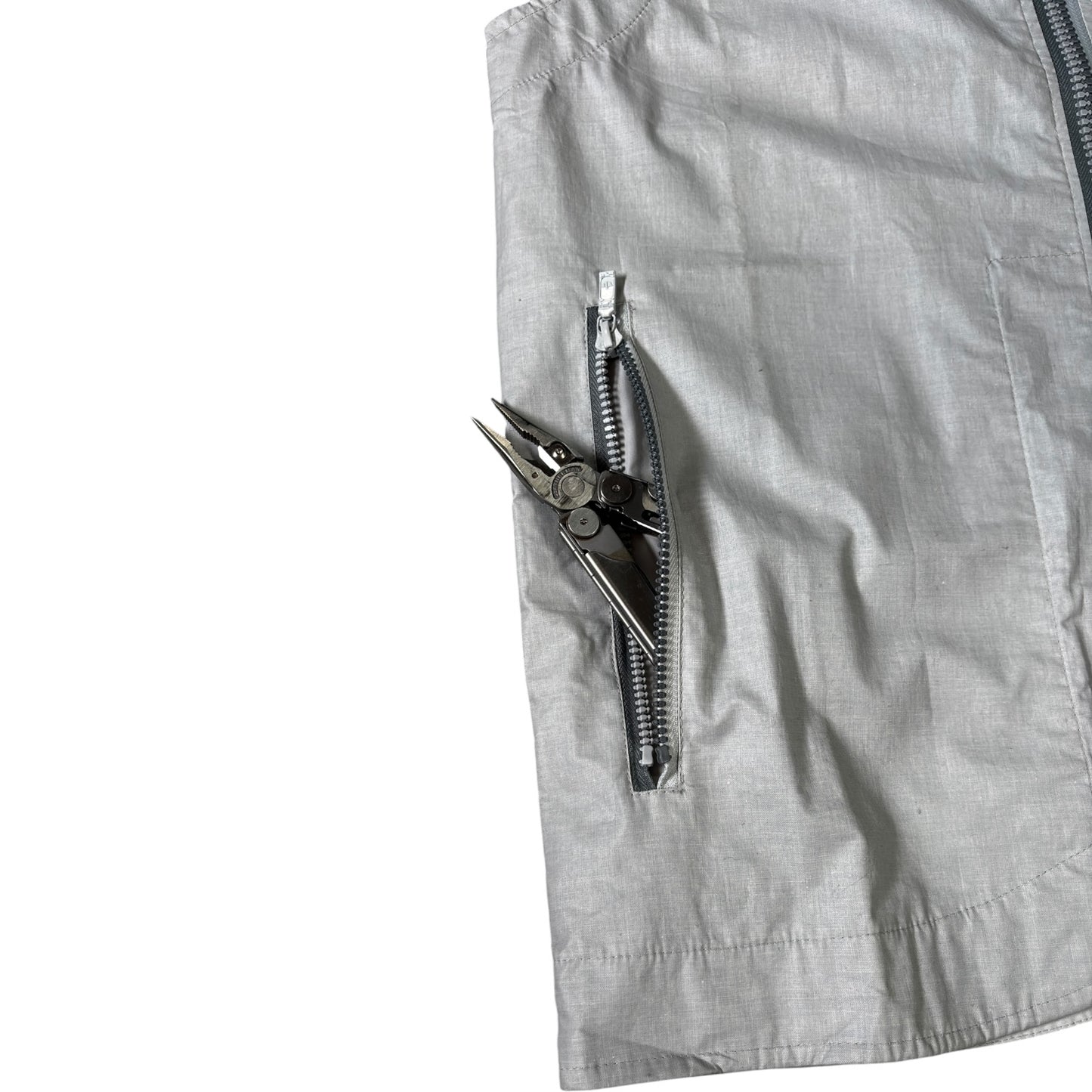 Maharishi 1999 Asymmetric Water Repellent Vest Jacket L