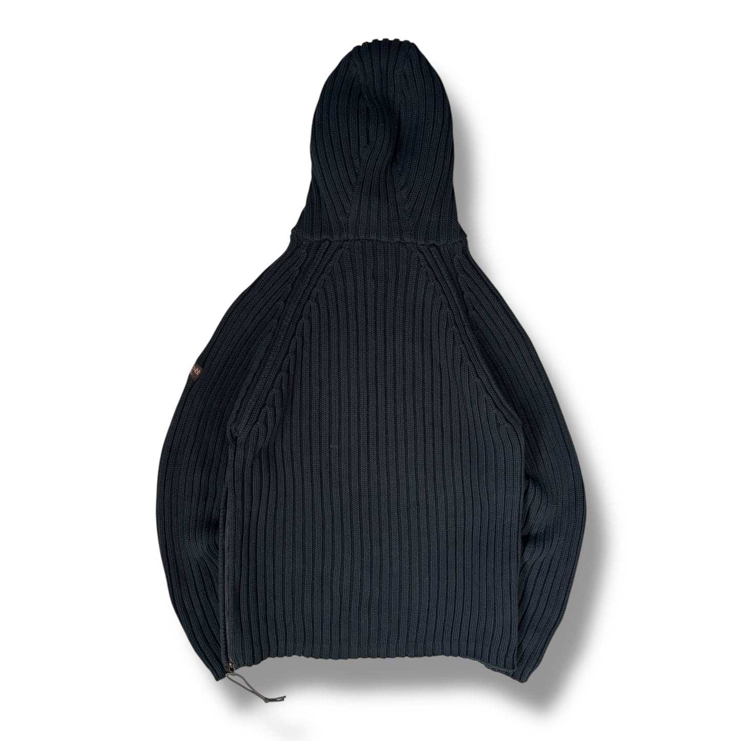 Schott NYC 00’s Dual Zip Knitted Balaclava Hoodie Large