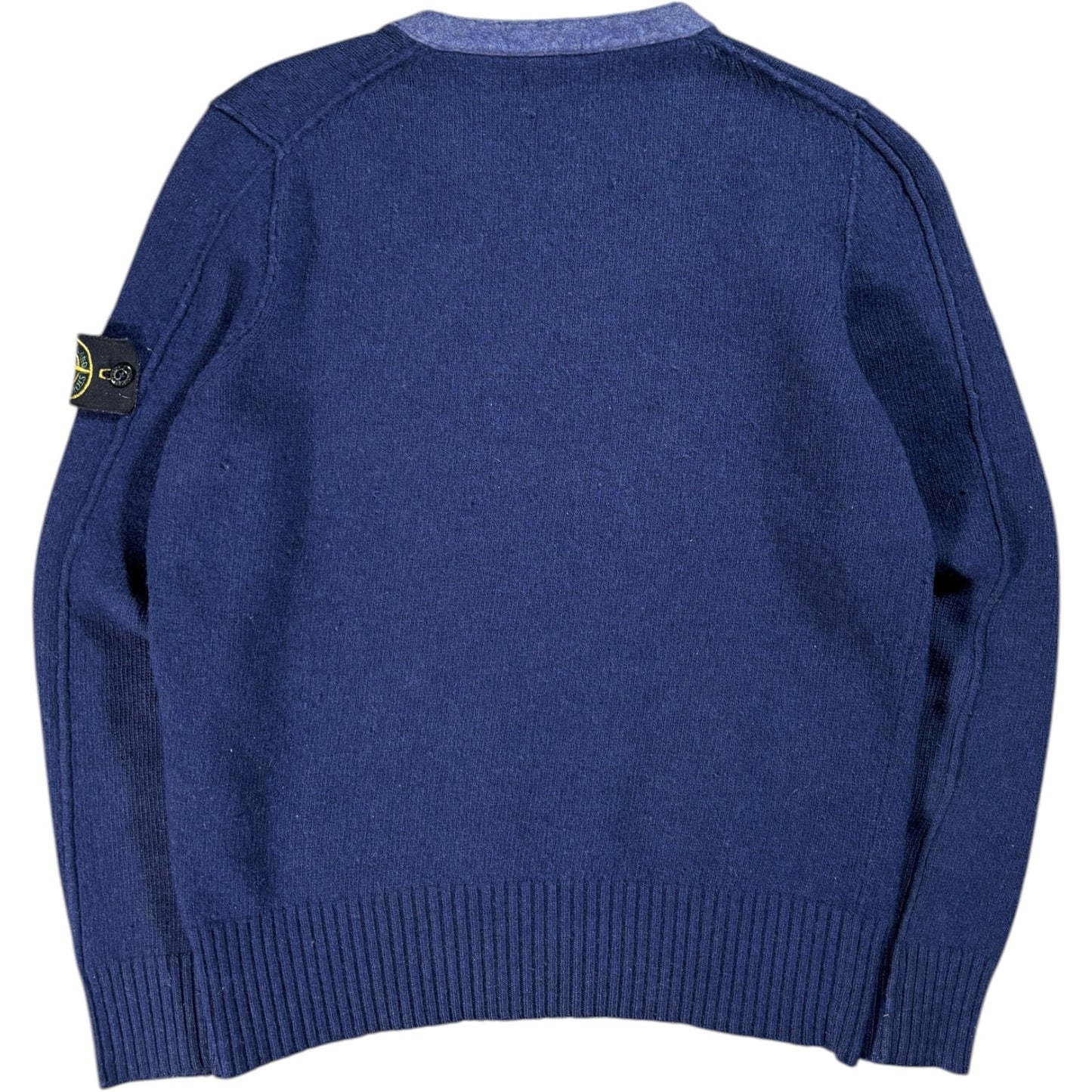 Stone Island 2009 Navy Wool Knit Jumper M