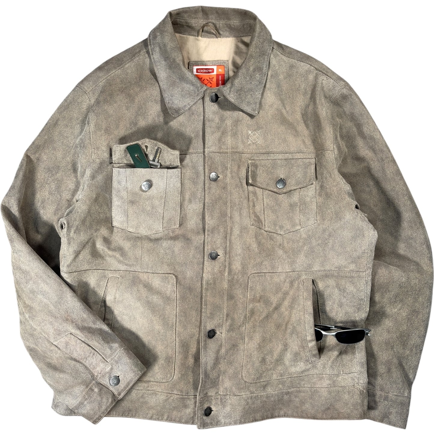 Oxbow 00’s Suede Leather Jacket XL