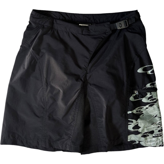 Oakley 00's MTB Graphic Print Shorts W28