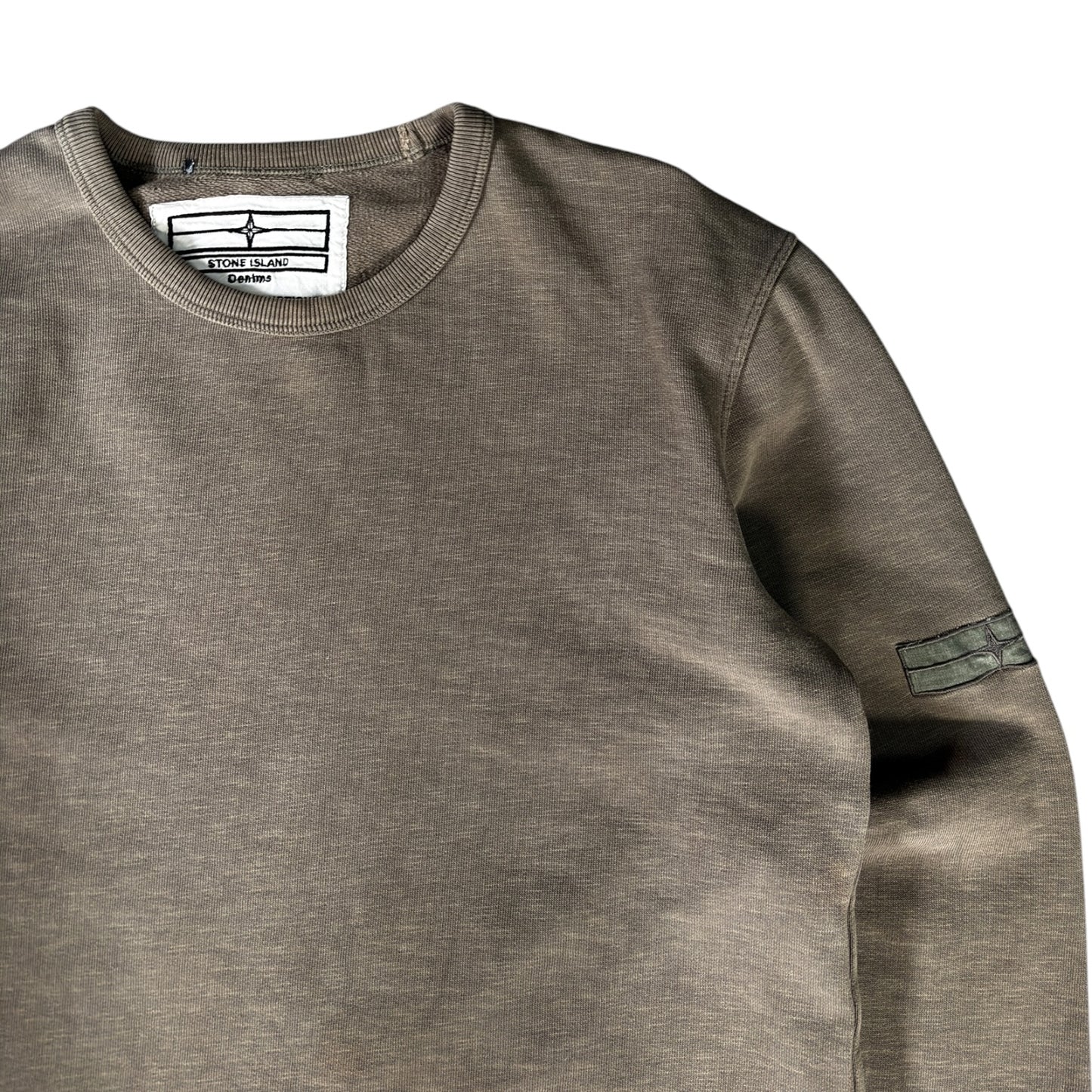 Stone Island Denims 2007 Khaki Cotton Jumper L