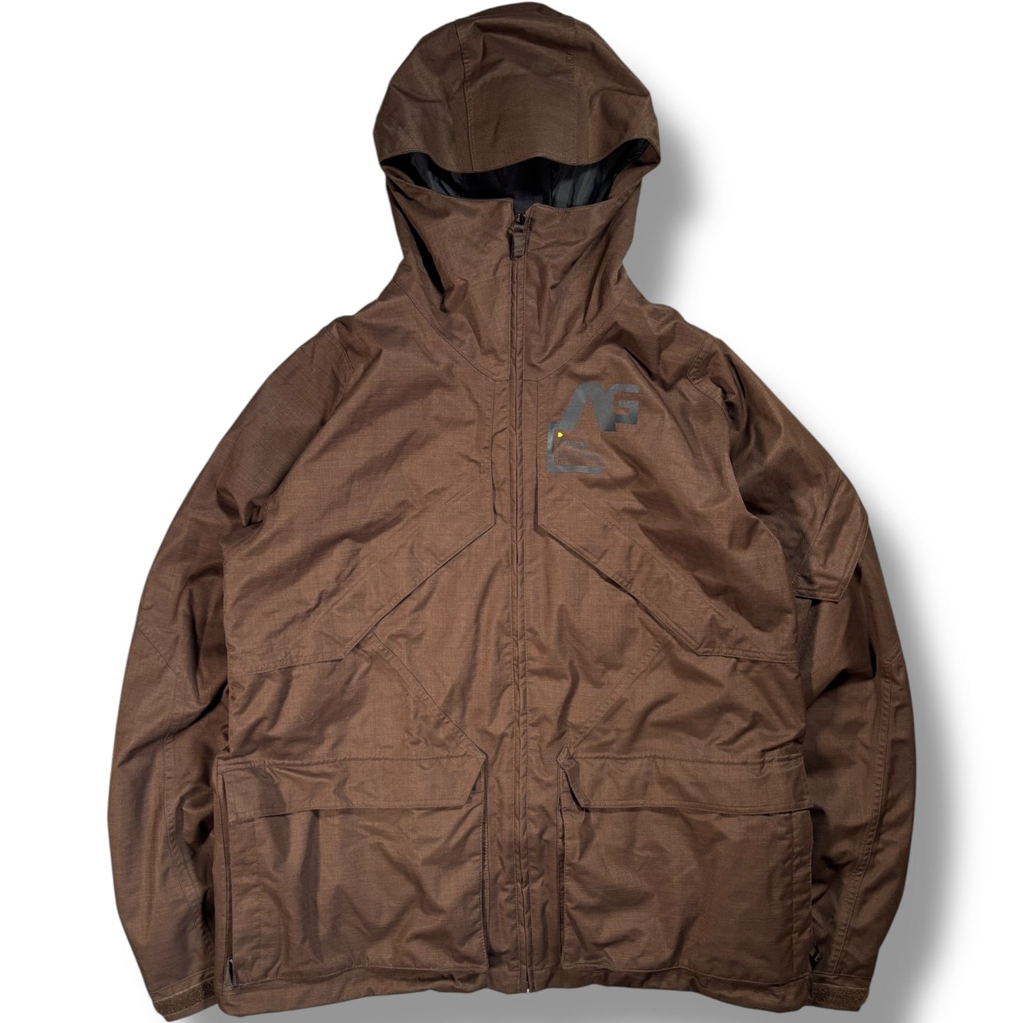 Analog 00’s Brown Multipocket Jacket L
