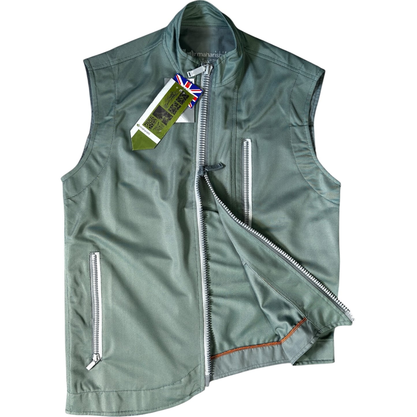 Maharishi 1999 Coolmax Utility Vest Jacket S