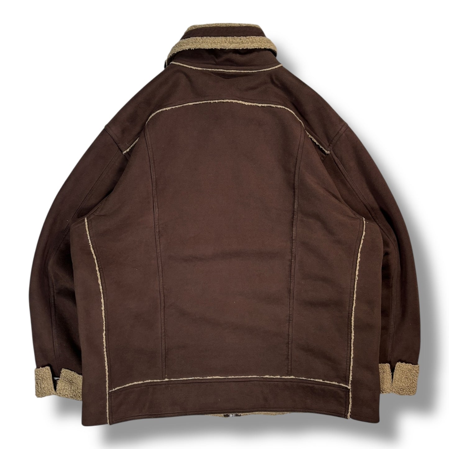 Hugo Boss Orange 00’s Faux Sherling “Dragon” Jacket Extra Large