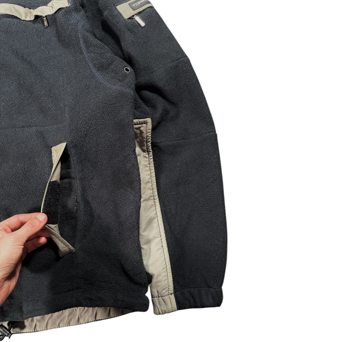 Tommy Hilfiger 00’s Panelled Fleece Jacket L