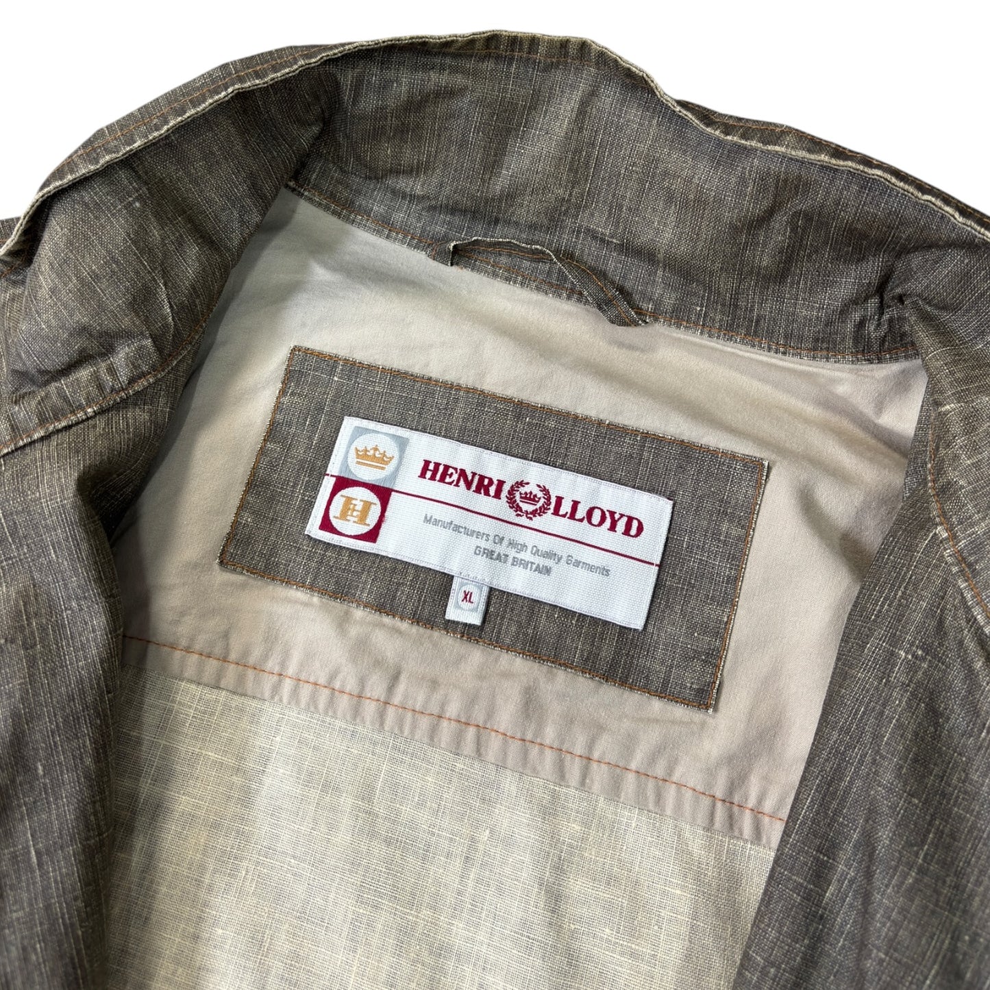 Henri Lloyd 00’s Linen Waxed Jacket XL