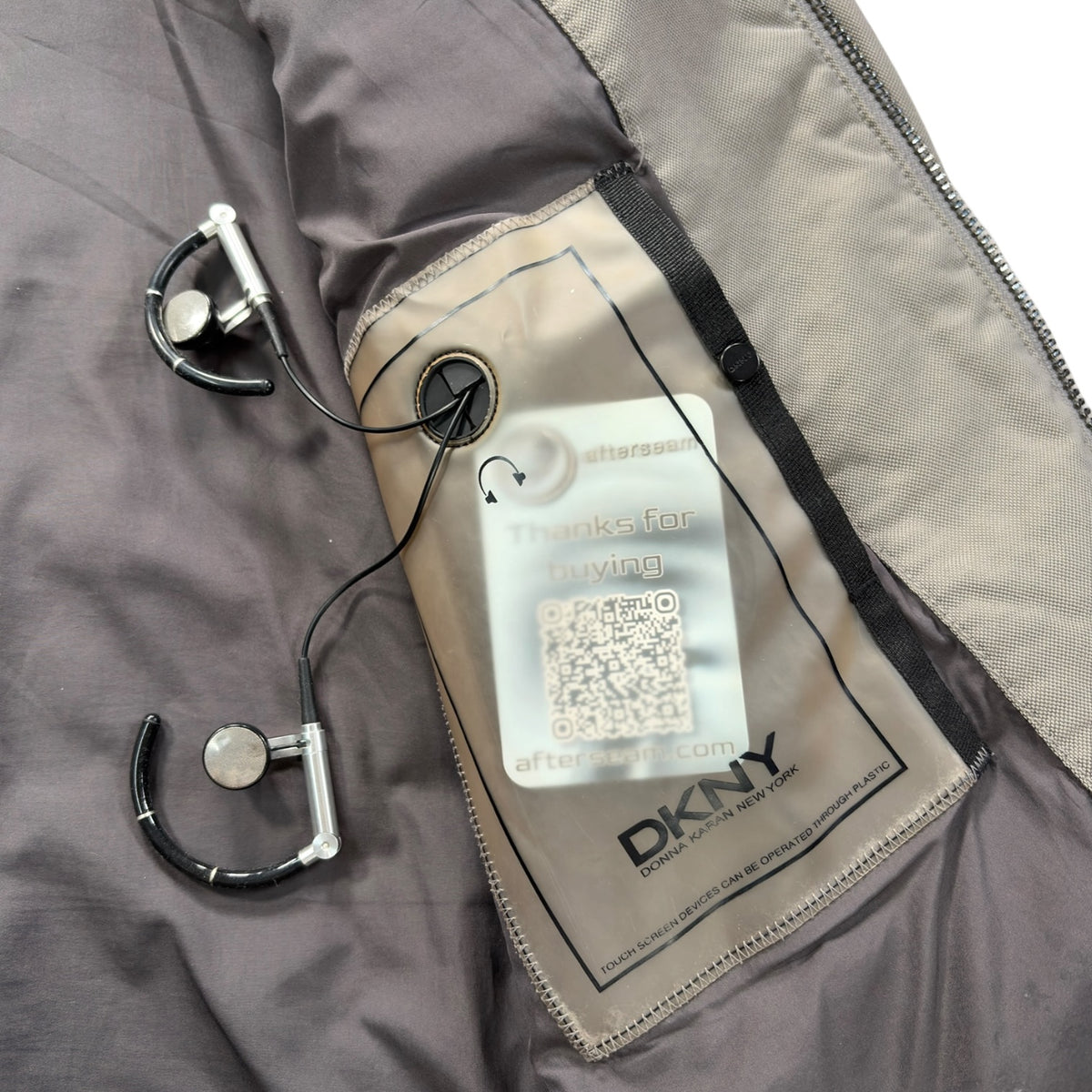 DKNY 00’s Panelled Biker Jacket XL