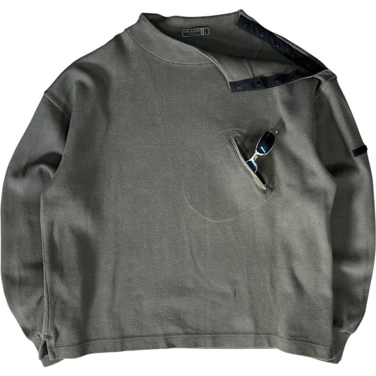 Ted Baker 00's Chest Pocket Sweatshirt XL