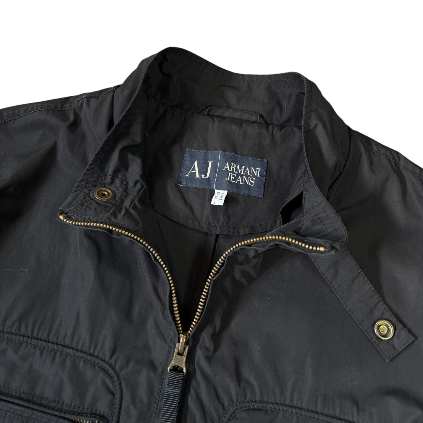 Armani Jeans 00’s Cropped Multipocket Jacket L
