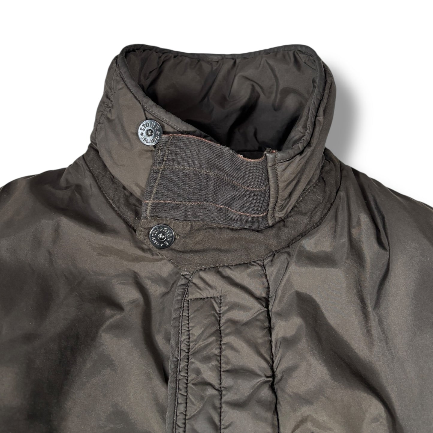 Stone Island AW 2003 Quilted Bomber Jacket Large