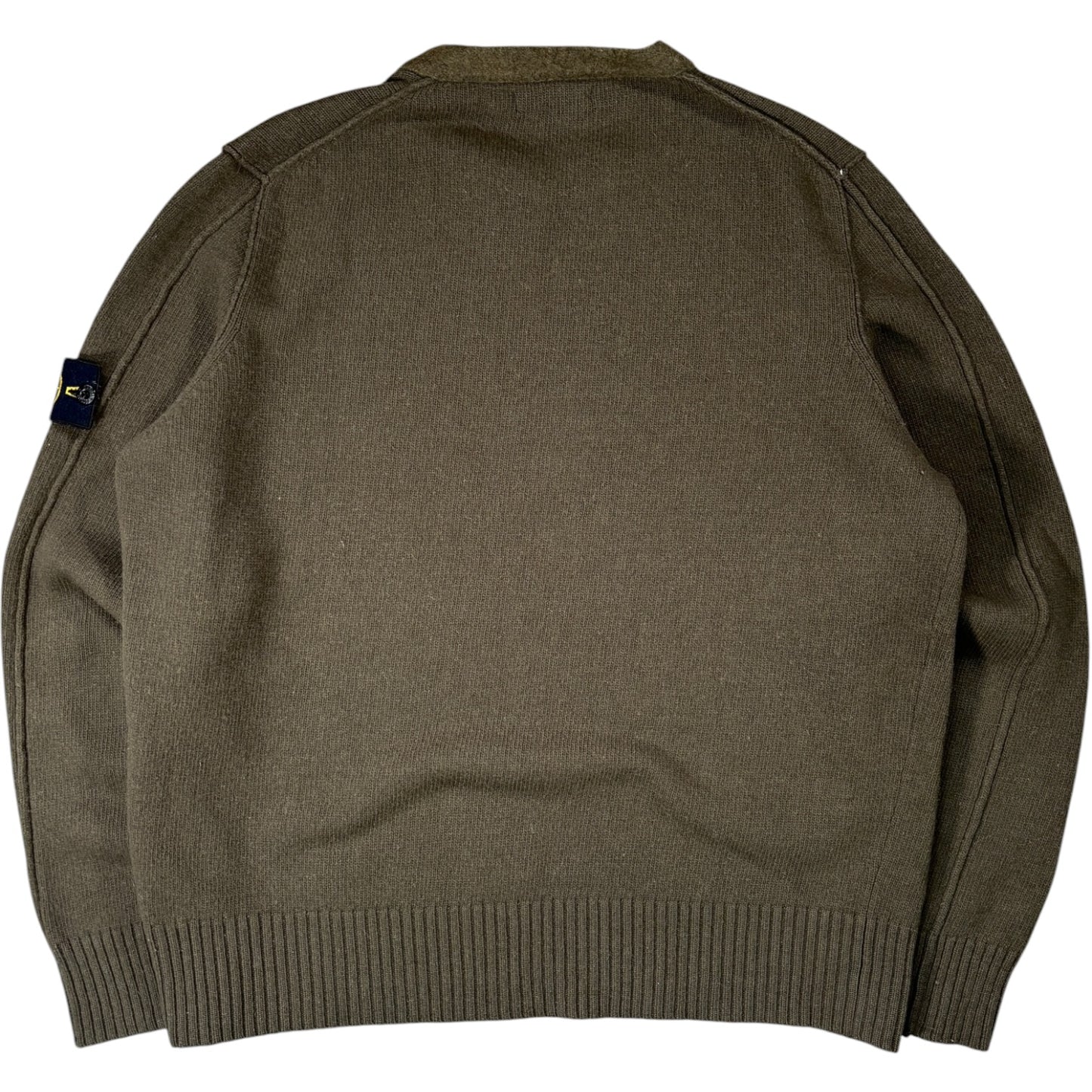 Stone Island 2007 Lana Wool Knit Jumper XL