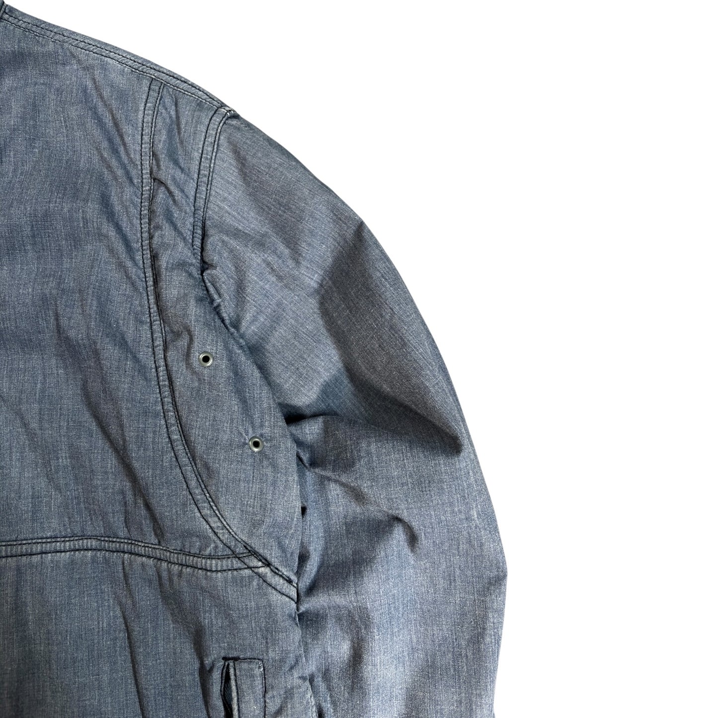 Maharishi 00’s Asymmetric Shoulder Zip Jacket L