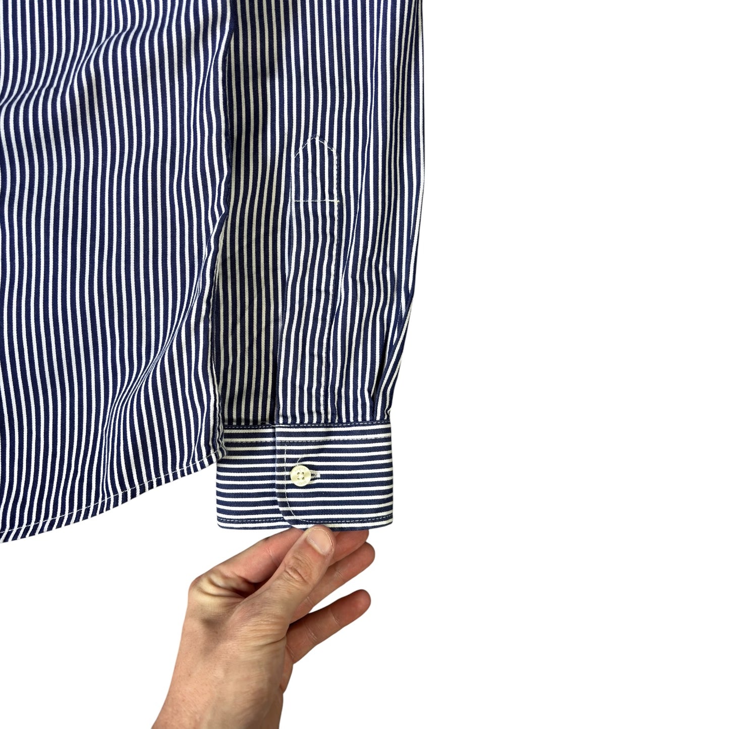 Armani Jeans 00’s Striped Long Sleeve Shirt XL