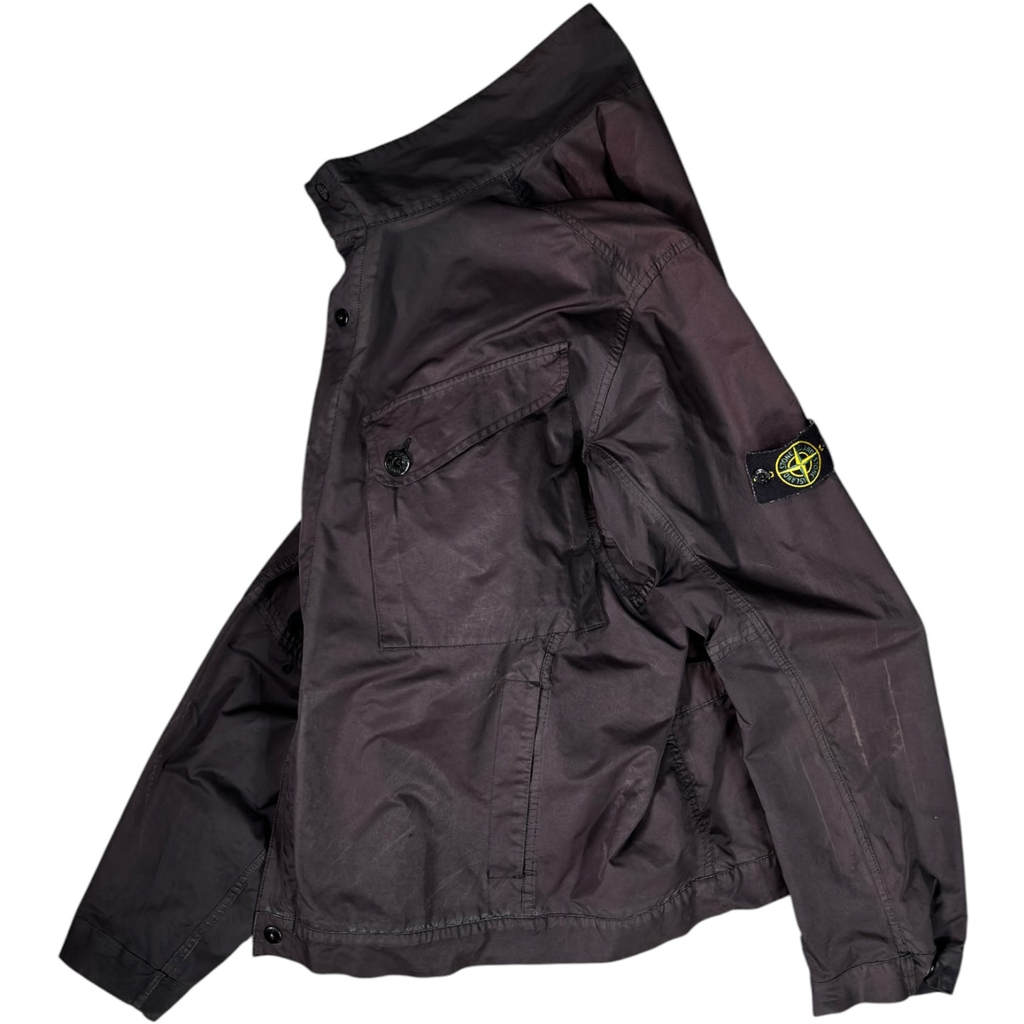 Stone Island 2006 Lightweight Dual Flap Nylon Jacket XL