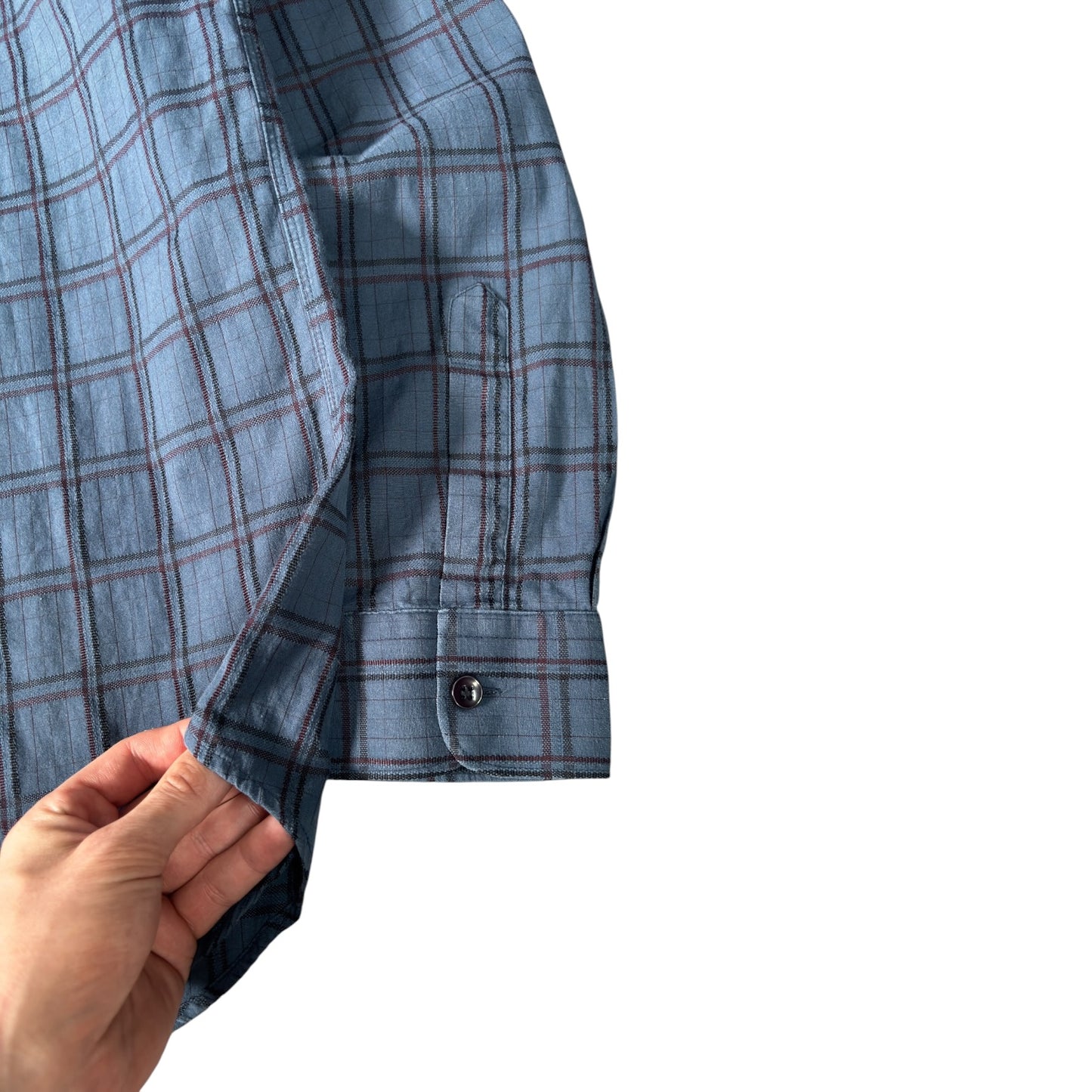 Armani Jeans 00’s Plaid Long Sleeve Shirt L
