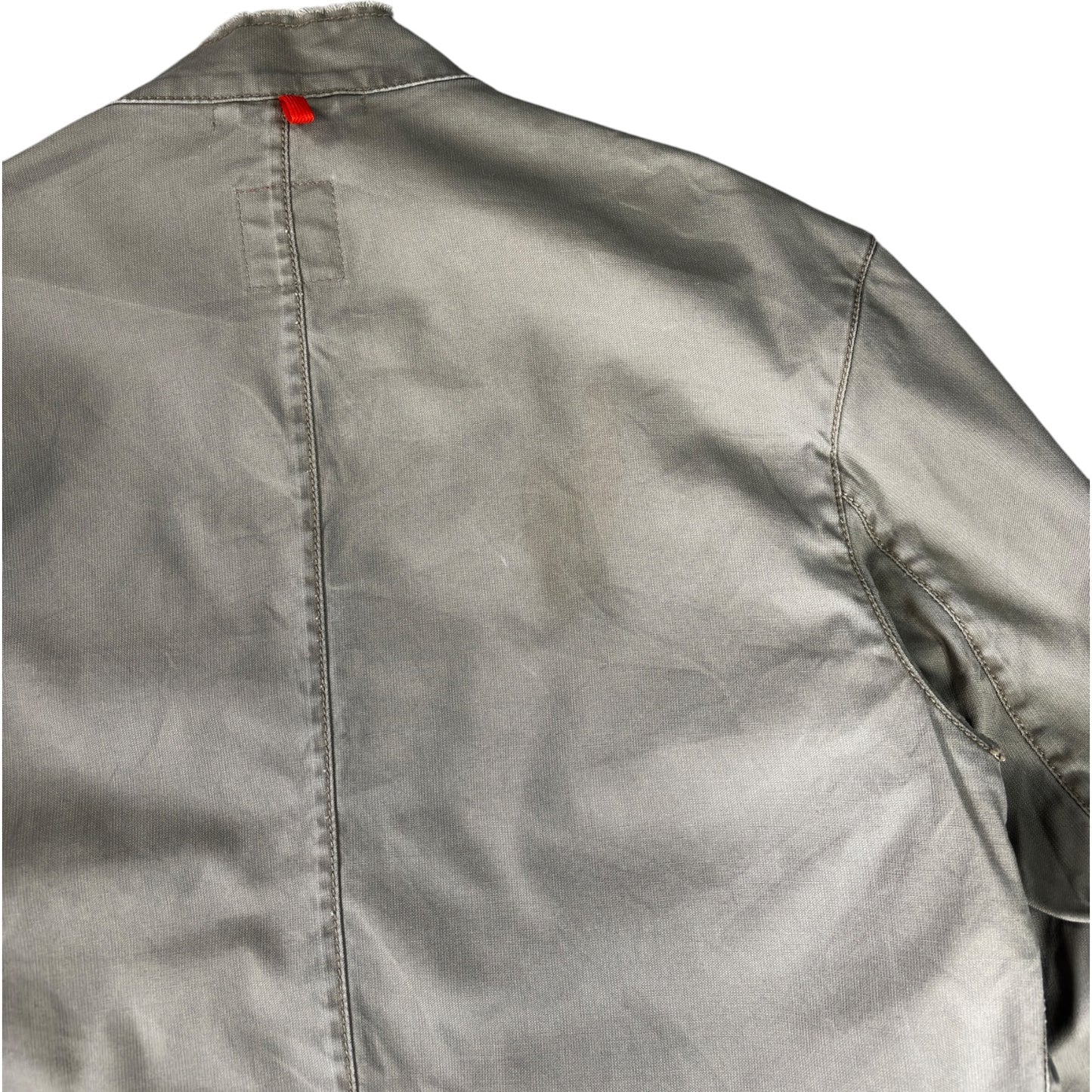 Hugo Boss 00's Asymmetrical Zip Cotton Jacket M