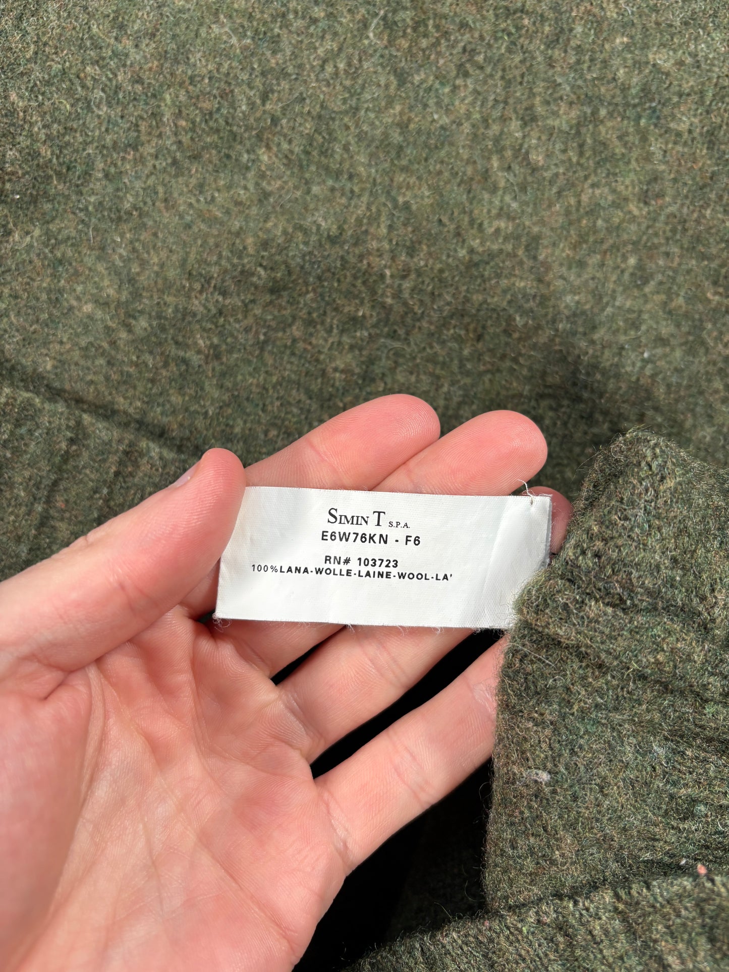 Armani Jeans 00’s Wool Knit Jumper M