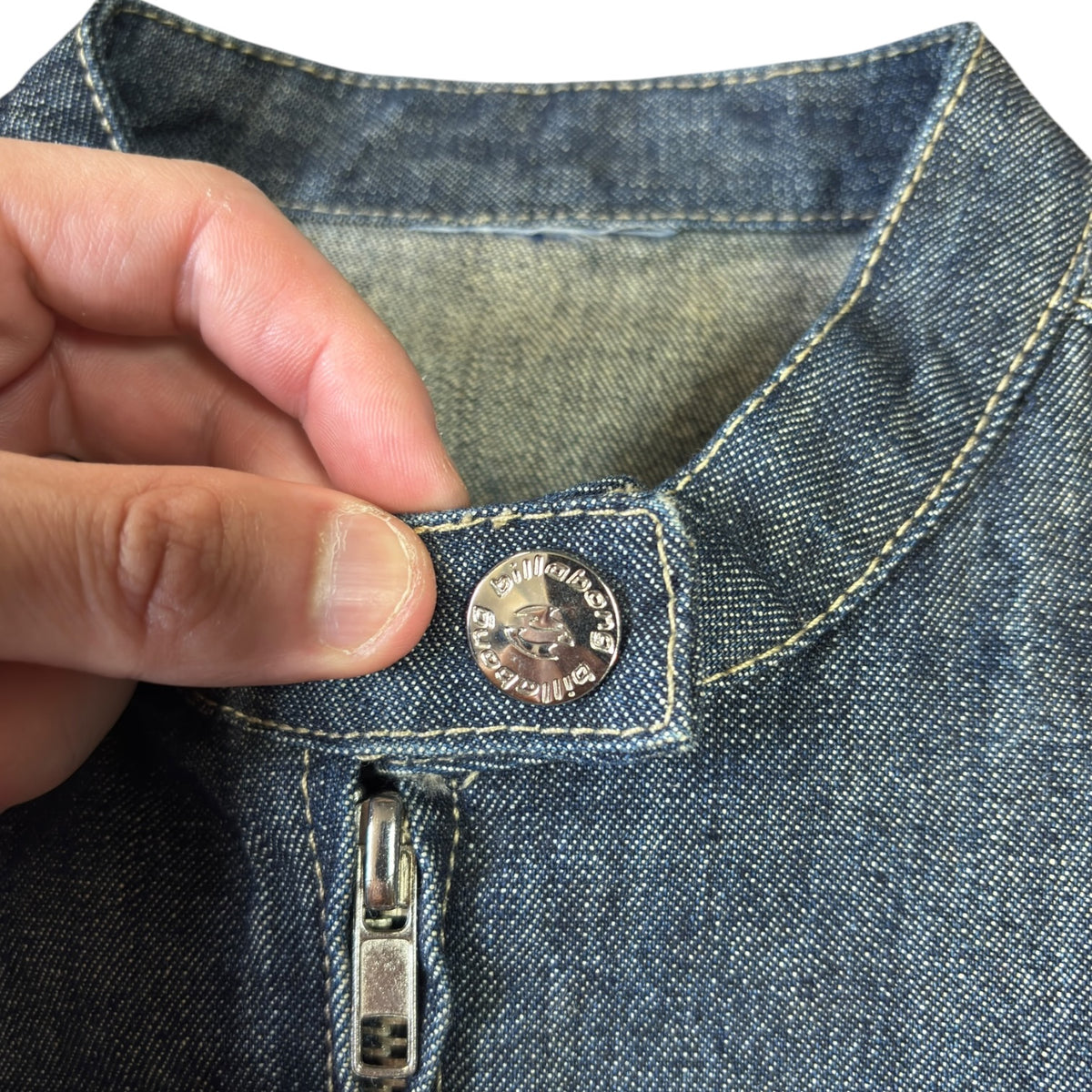 Billabong 00’s Sleeveless Denim Jacket Size 10/12