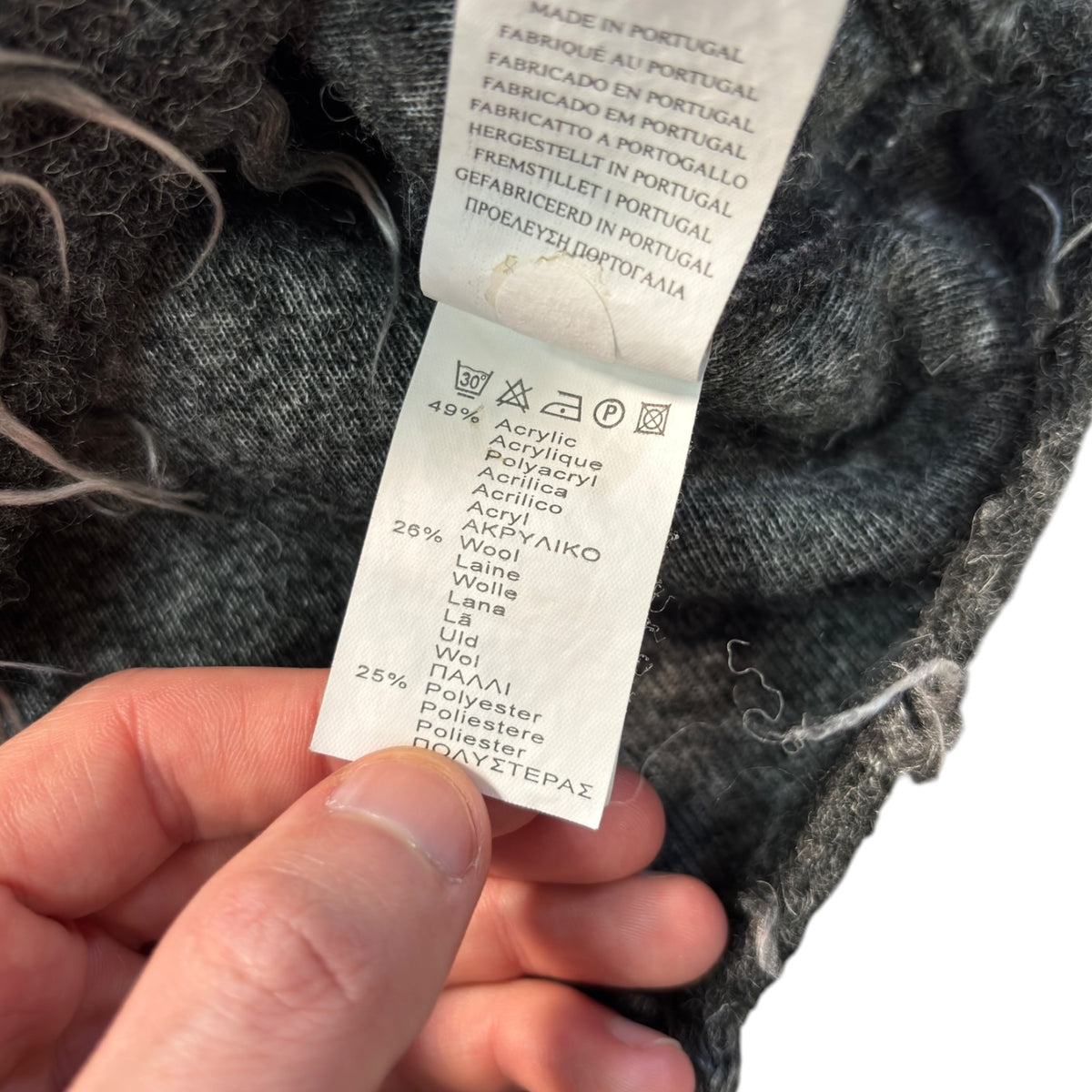 Quiksilver 00’s Women's Mock Neck Fuzzy Wool Top 12/14