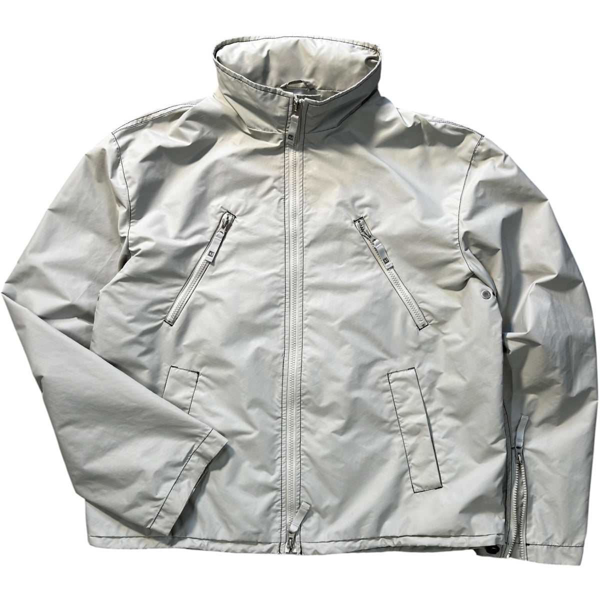 Armani Jeans 00’s Contrast Stitch Technical Jacket L