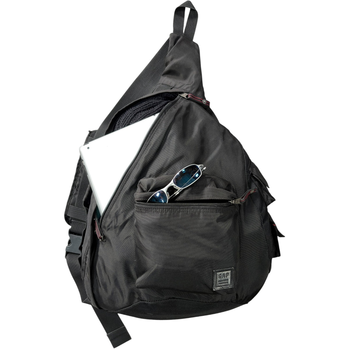 GAP 2004 Multipocket Nylon Sling Bag