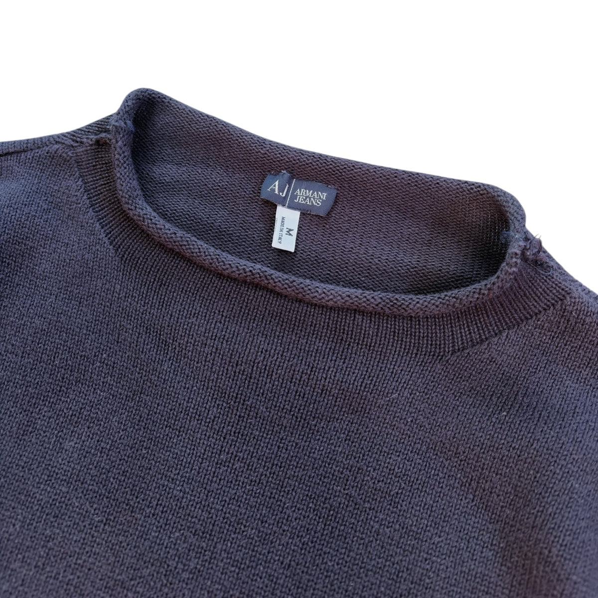 Armani Jeans 00’s Pocket Knit Jumper M