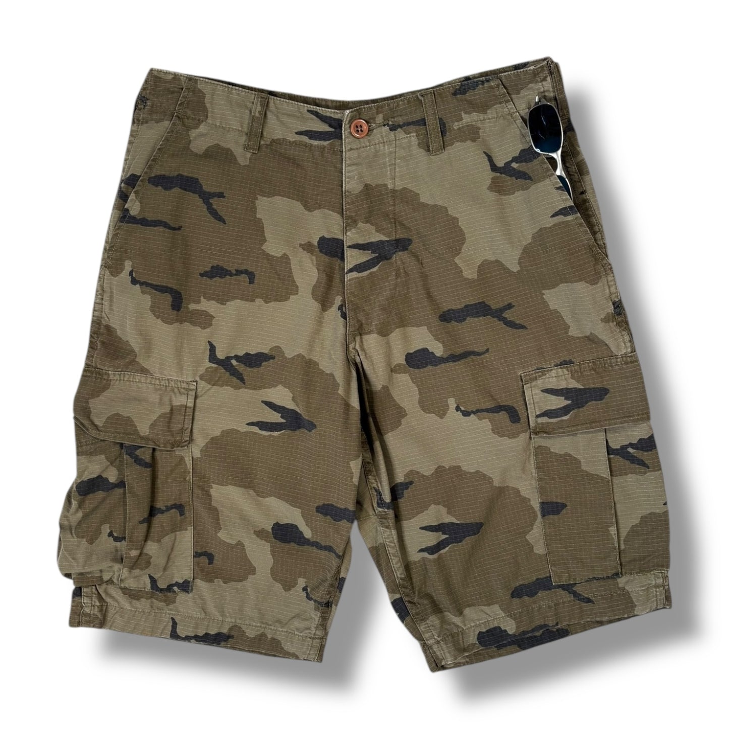 Stussy 00’s Cargo Camo Shorts 32W