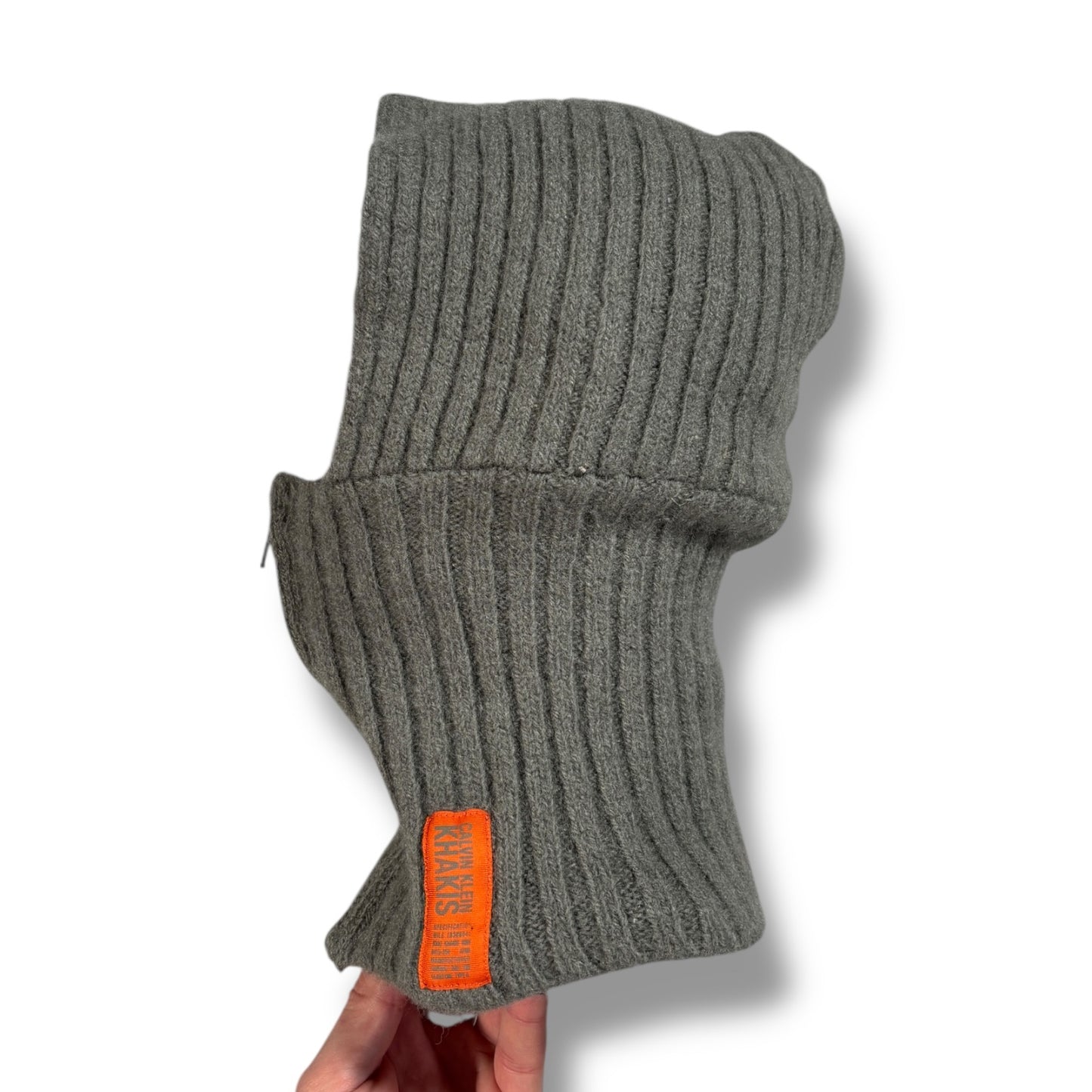 Calvin Klein Khakis Zipped Balaclava Hood