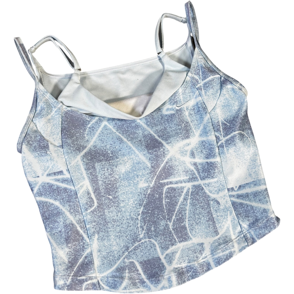Nike 2001 Dri FIT Patterned Vest Top Size 8/10