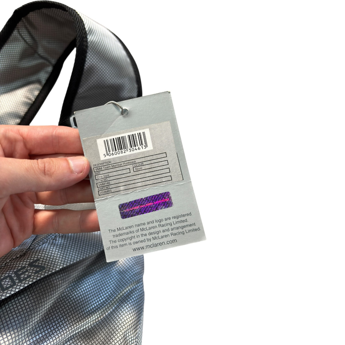 Vodafone x McLaren Mercedes Metallic Sling Bag
