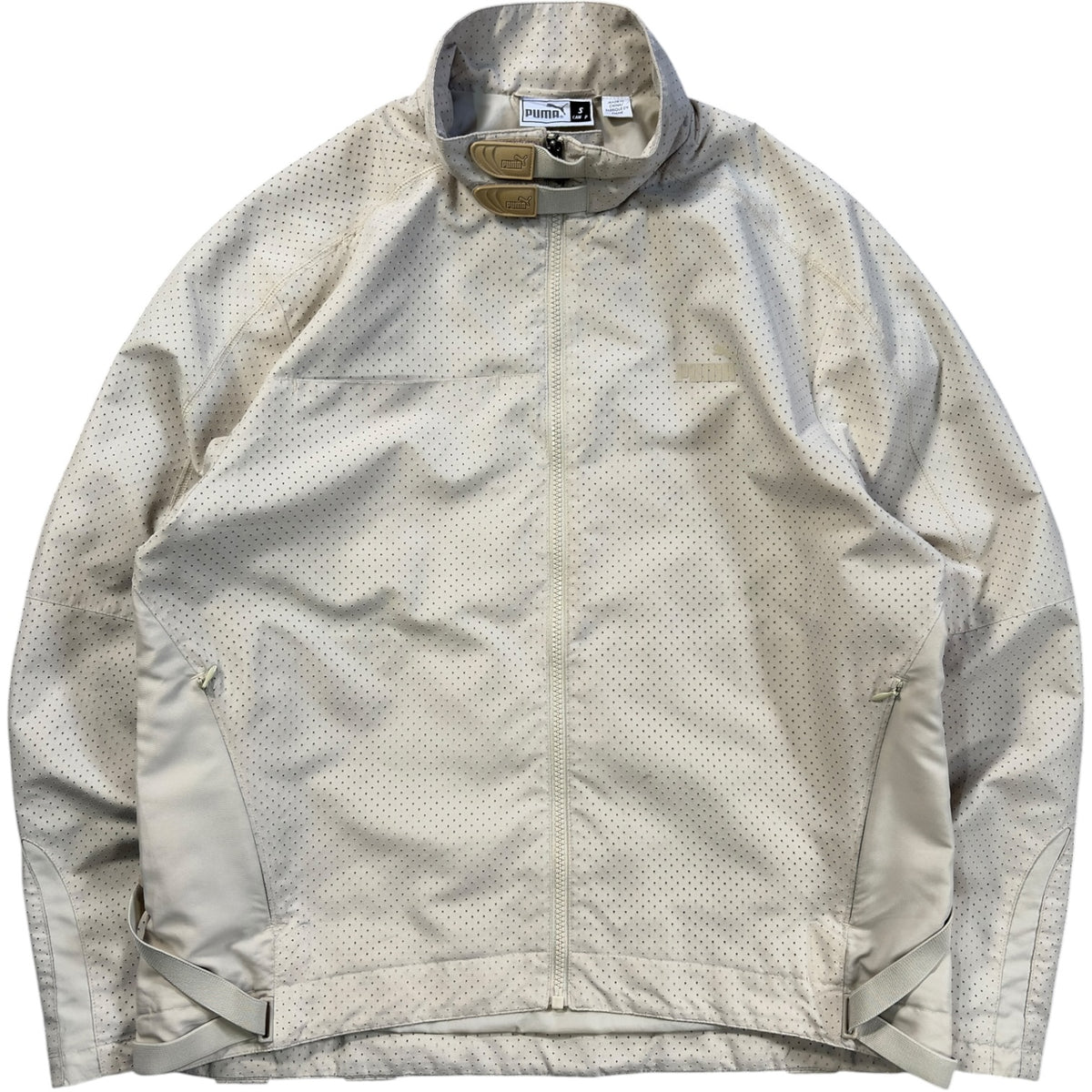 Puma Mostro 2004 Off White Technical Perforated Jacket M