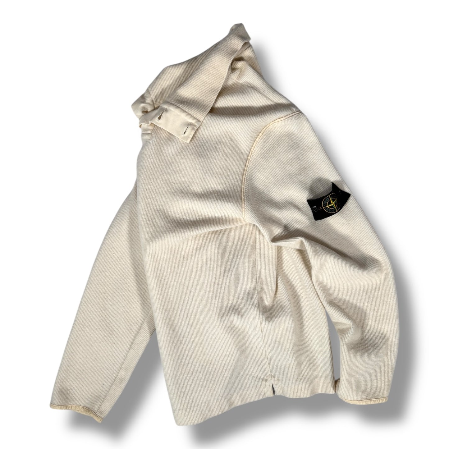 Stone Island AW02 Funnel Neck Pull Over Knit Jumper Large