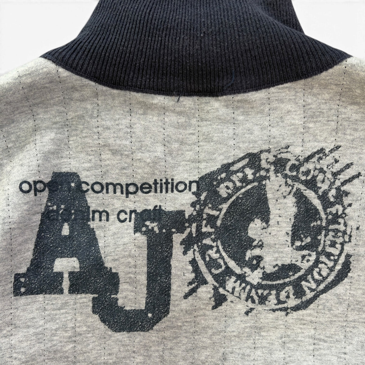 Armani Jeans Reversible Contrast Stitch Jumper M