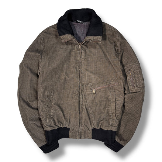 Dolce & Gabbana 00’s Houndstooth Bomber Jacket Small