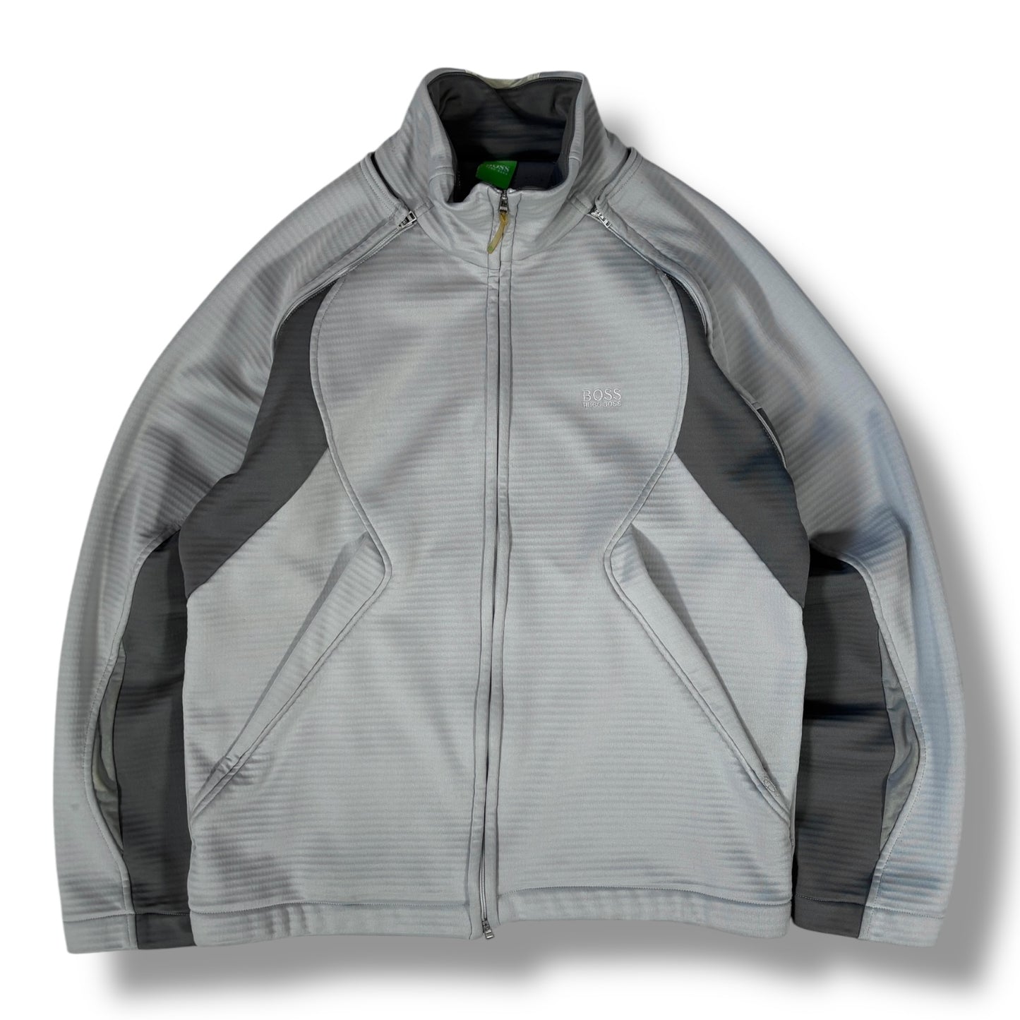 Hugo Boss 00’s Two Tone Removable Sleeve Jacket Medium