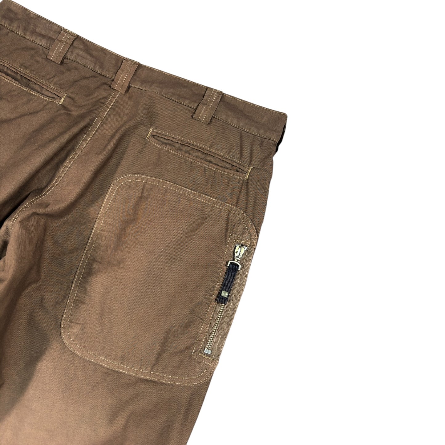 Armani Jeans 00’s Brown Utility Trousers W34
