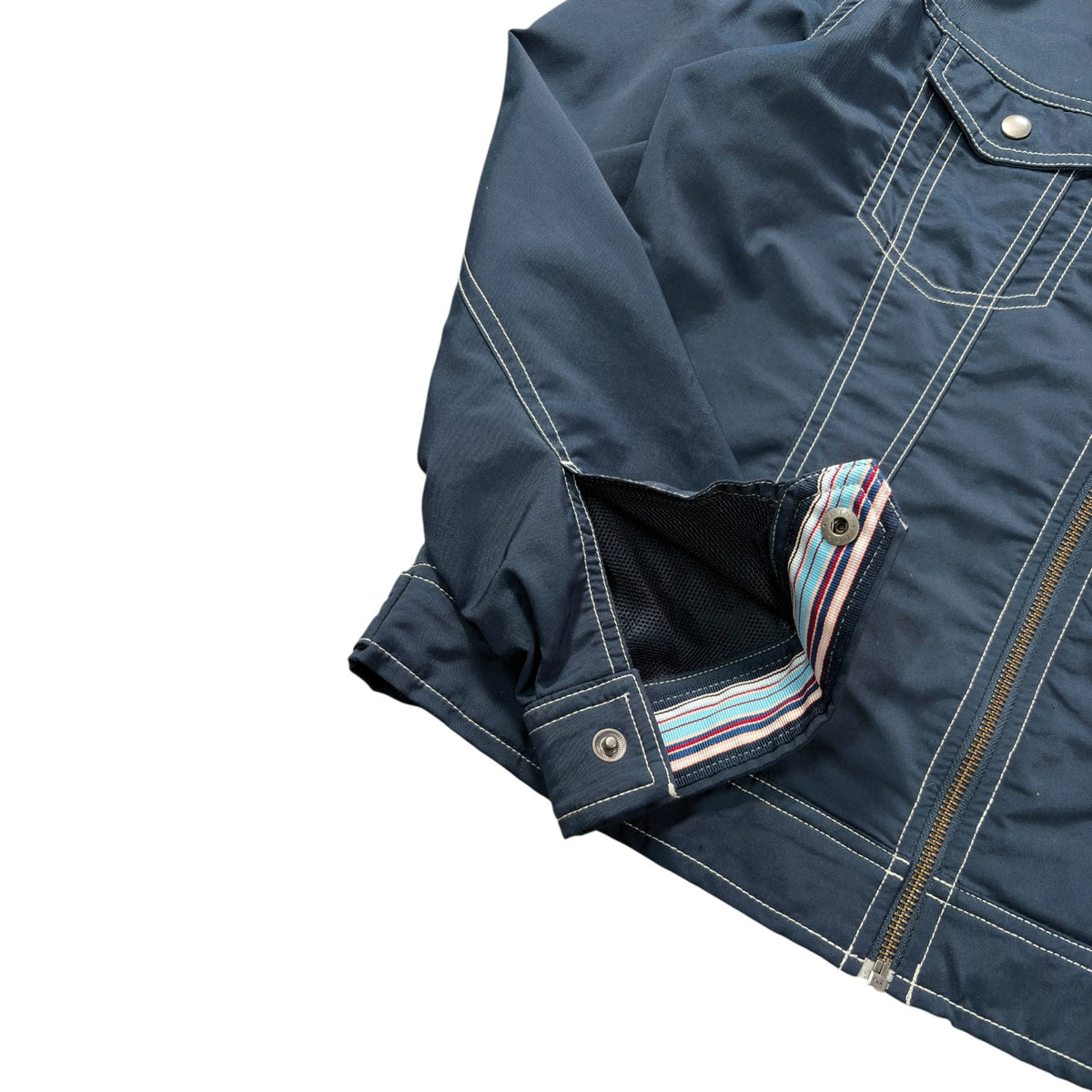 Nike 00’s Contrast Stitch Cropped Jacket S