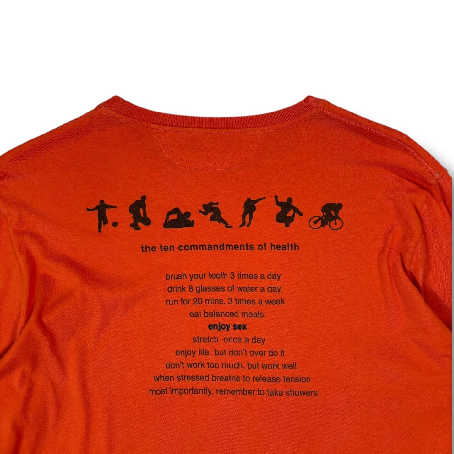 Armani Jeans 00’s “Enjoy Sex” Longsleeve T Shirt Large