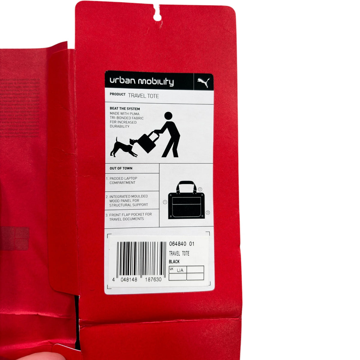Puma 00’s Urban Mobility Wood Panel Travel Tote
