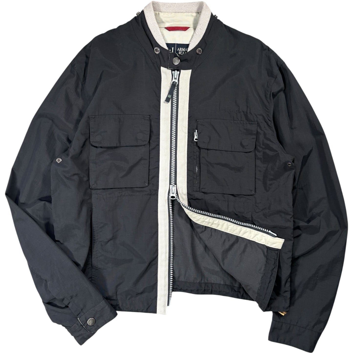 Armani Jeans 00’s Cropped Utility Jacket L