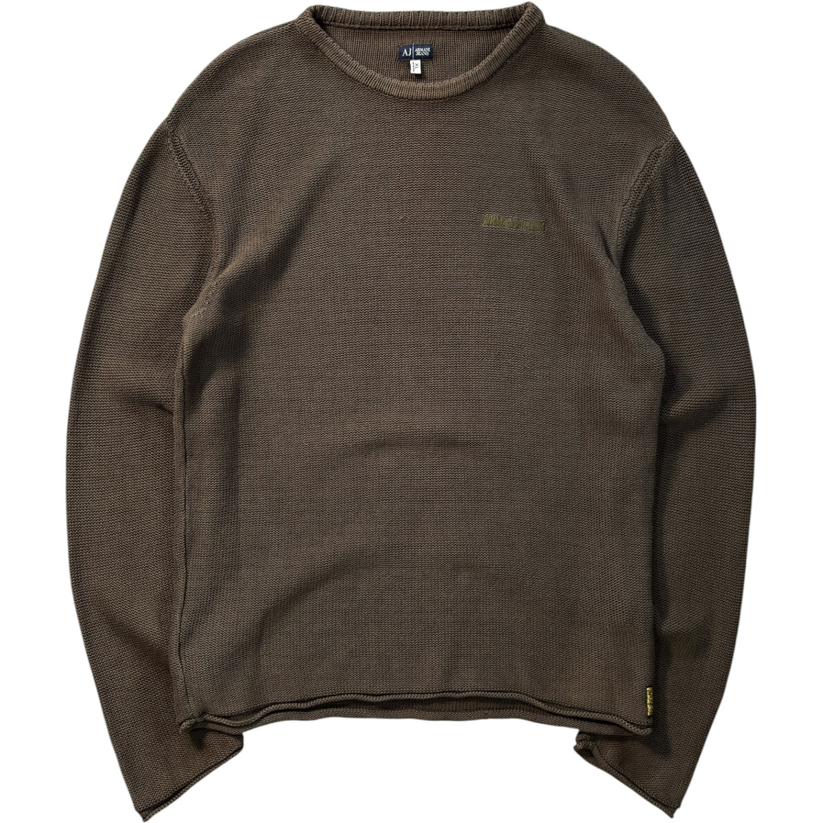 Armani Jeans 00’s Heavy Cotton Knit Jumper XL
