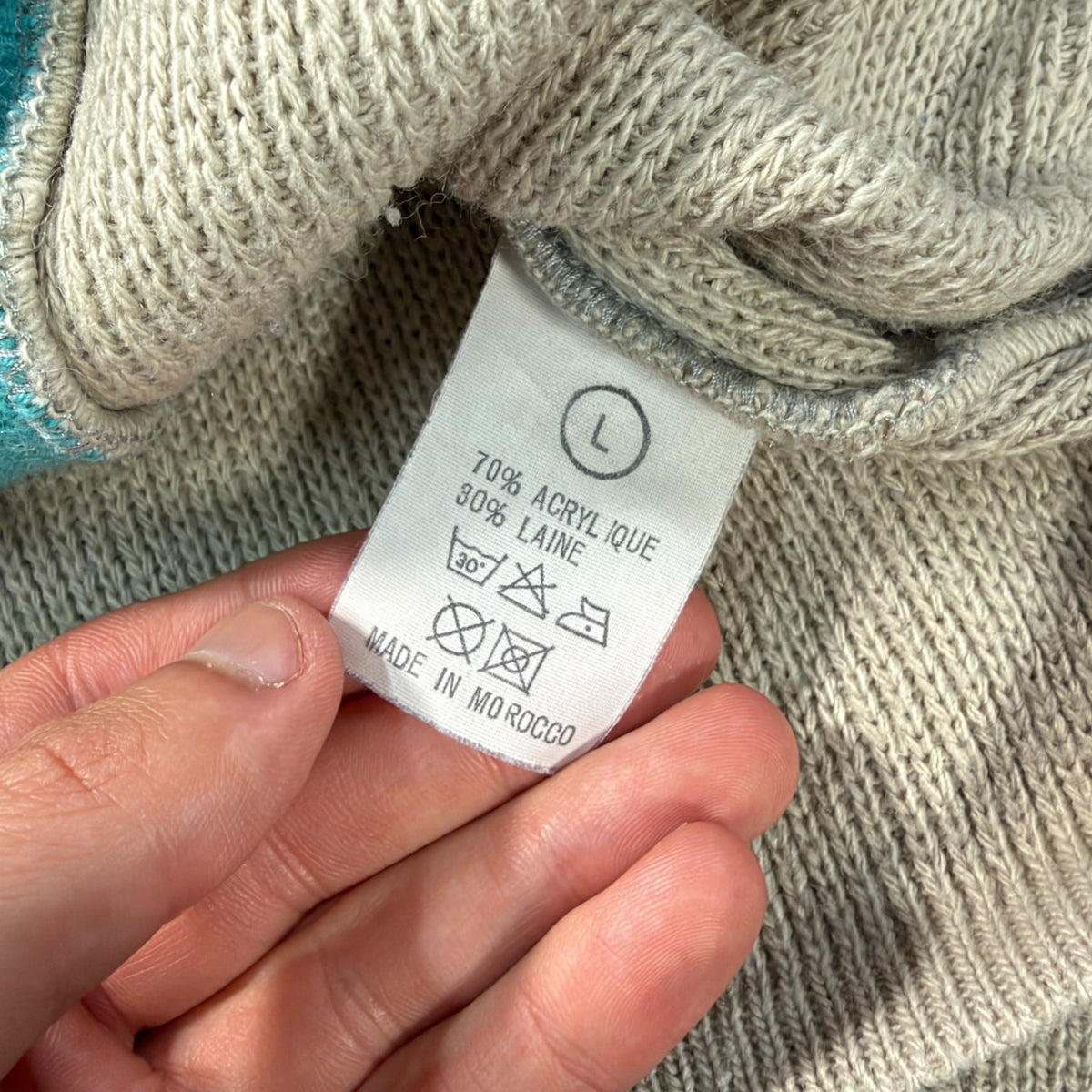 Diesel 90’s Heavyweight Tonal Knit L