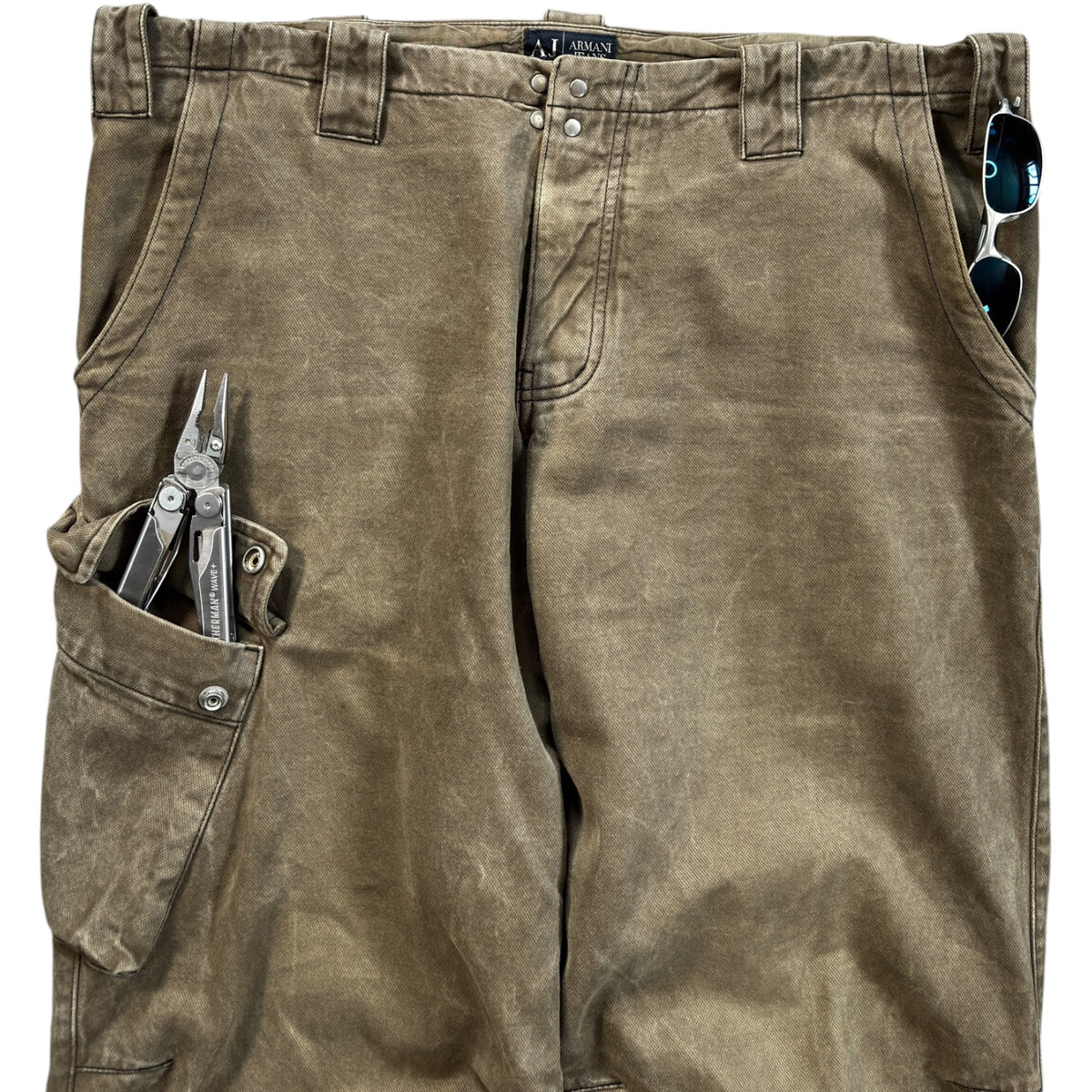Armani Jeans 00’s Multipocket Cargo Pants W38