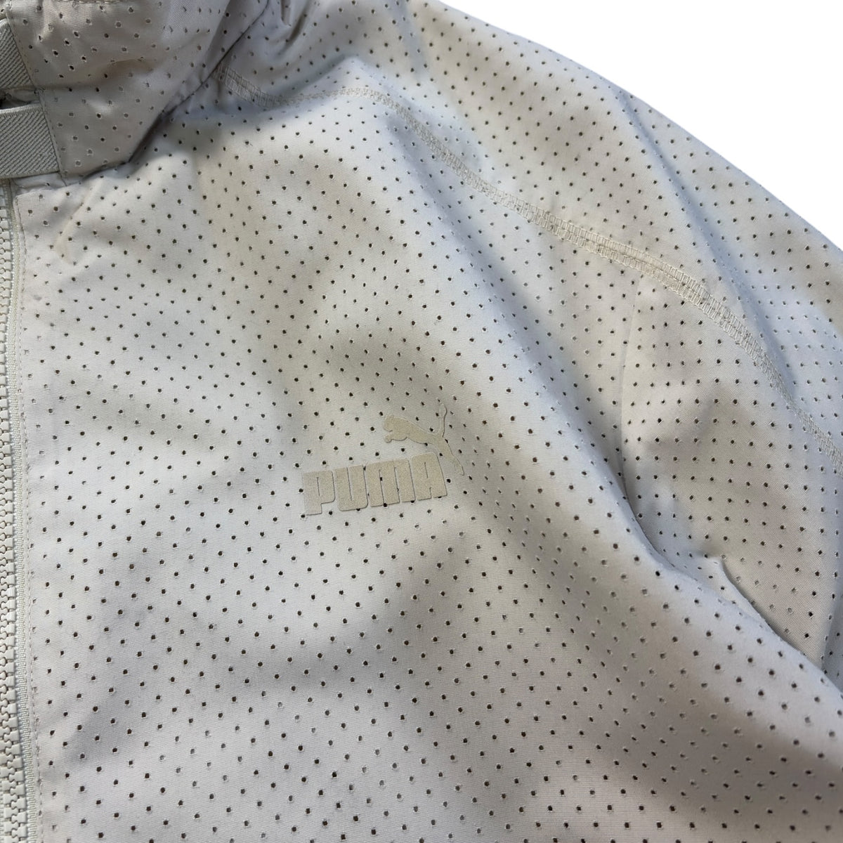 Puma Mostro 2004 Off White Technical Perforated Jacket M