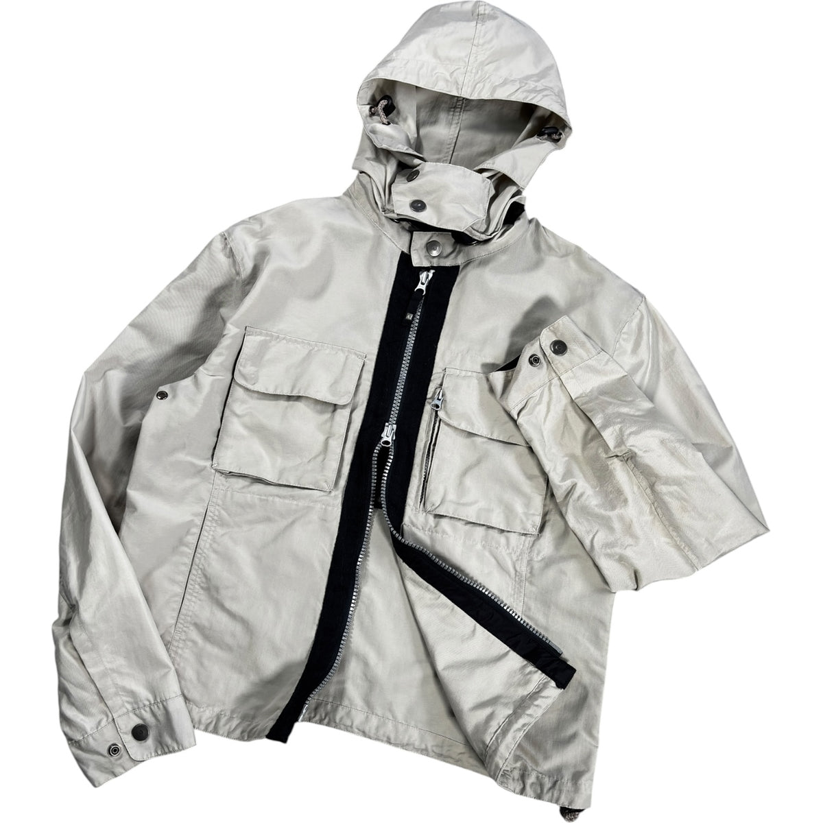 Armani Jeans 00’s Multipocket Convertible Jacket M