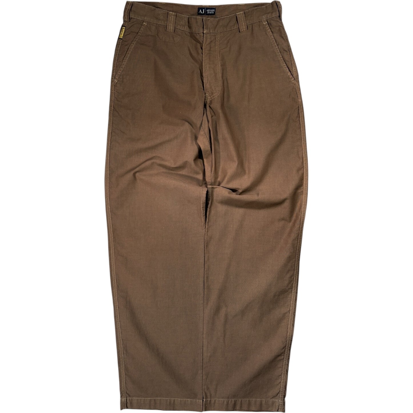 Armani Jeans 00’s Brown Utility Trousers W34