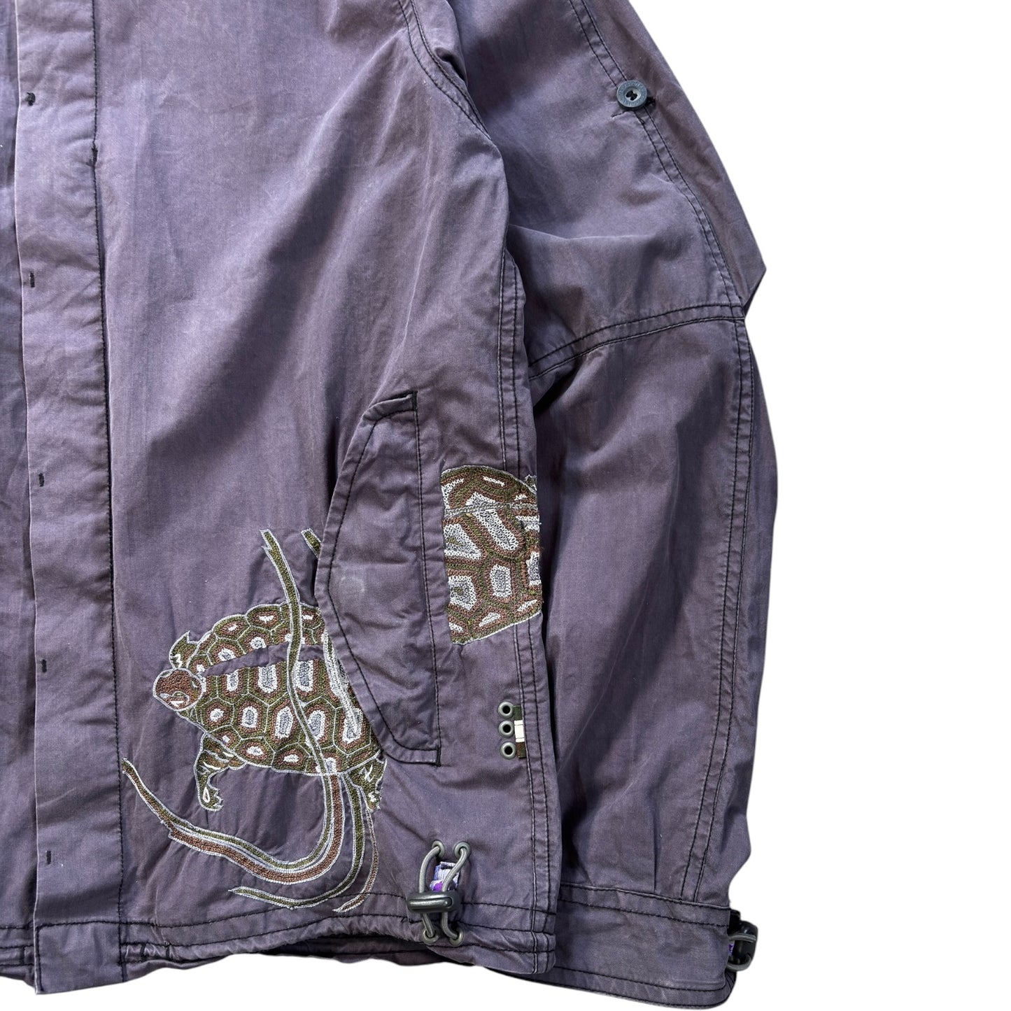 Maharishi 00’s Lightweight Embroidered Turtle Jacket XS