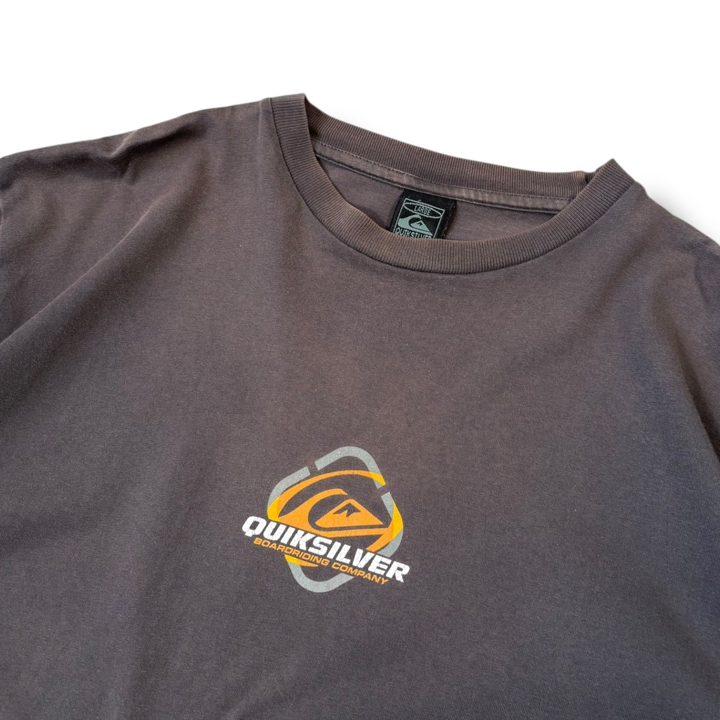 Quiksilver 00’s Brown T Shirt Large