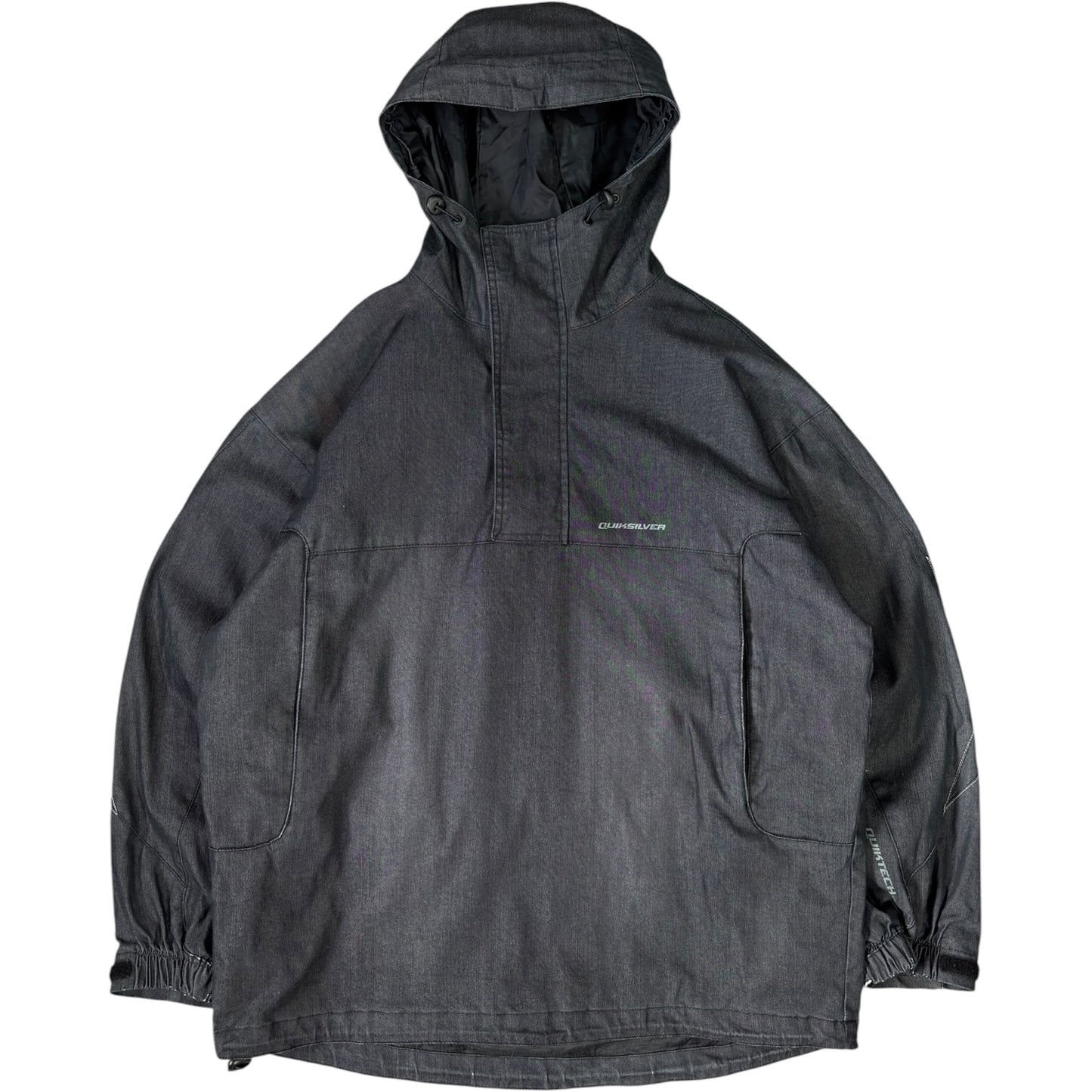 Quiksilver 00’s Quiktech “Spy Games” Cotton Half Zip Anorak Jacket M